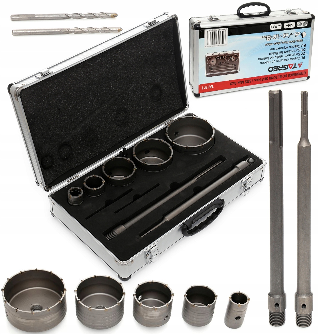 

Otwornice Do Betonu Sds Plus Sds Max Otwornica 9el