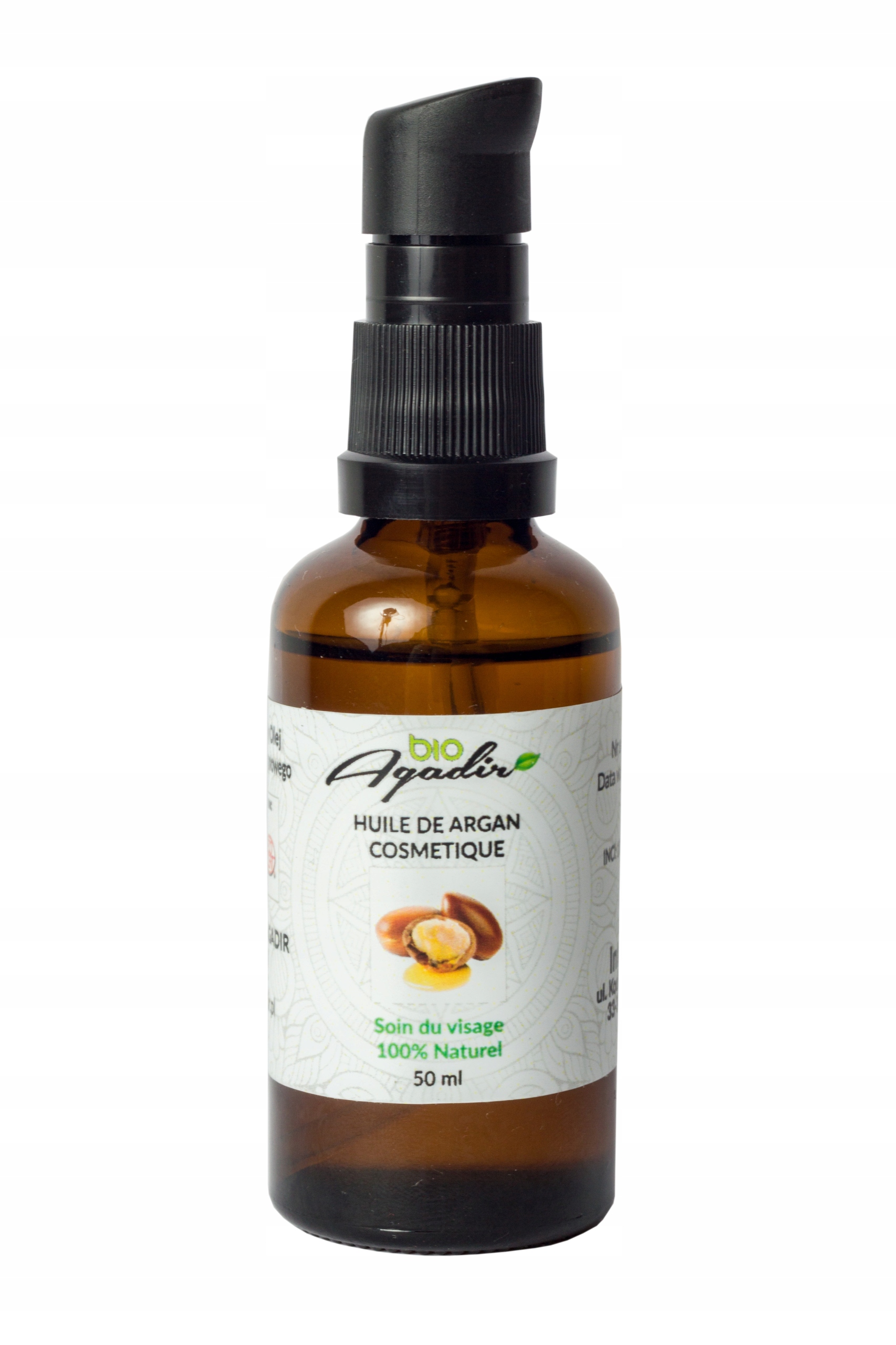 

Olej Arganowy kosmetyczny BioAgadir naturalny 50ml