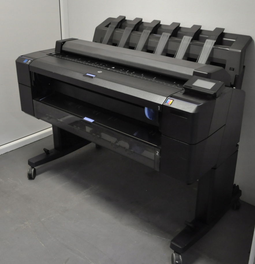 HP DESIGNJET T2500 MFP A0 PLOTER SKANER * 2 ROLKI MEGA