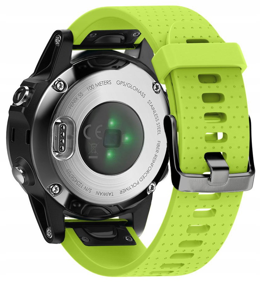

Zielony Pasek Garmin Fenix 6S Pro Quick Fit