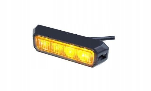 LAMPA STROBOSKOP LED OSTRZEGAWCZA BŁYSKOWA 12 24 V Typ samochodu Samochody osobowe Samochody dostawcze Samochody ciężarowe Autobusy Niezdefiniowany