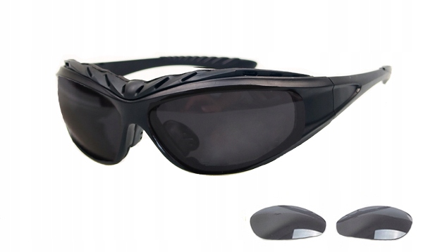 OKULARY GOGLE ROWEROWE SPORTOWE + WYMIENNE SZKŁA Płeć produkt uniseks