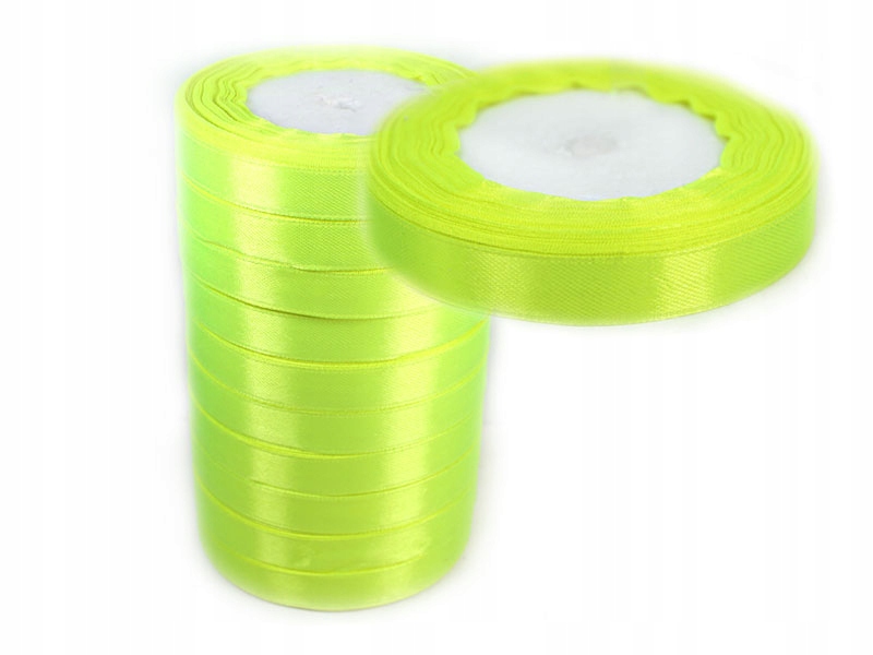 

Wstążka Satynowa 12mm 23mb Tasiemka Atłasowa 10SZT