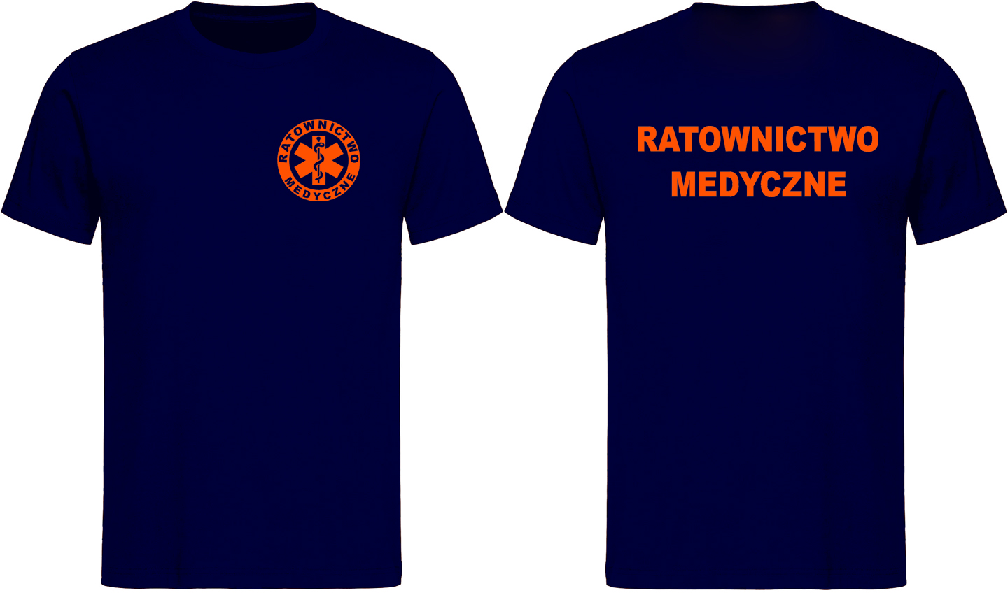 

Koszulka Ratownictwo Medyczne z nadrukiem, męska