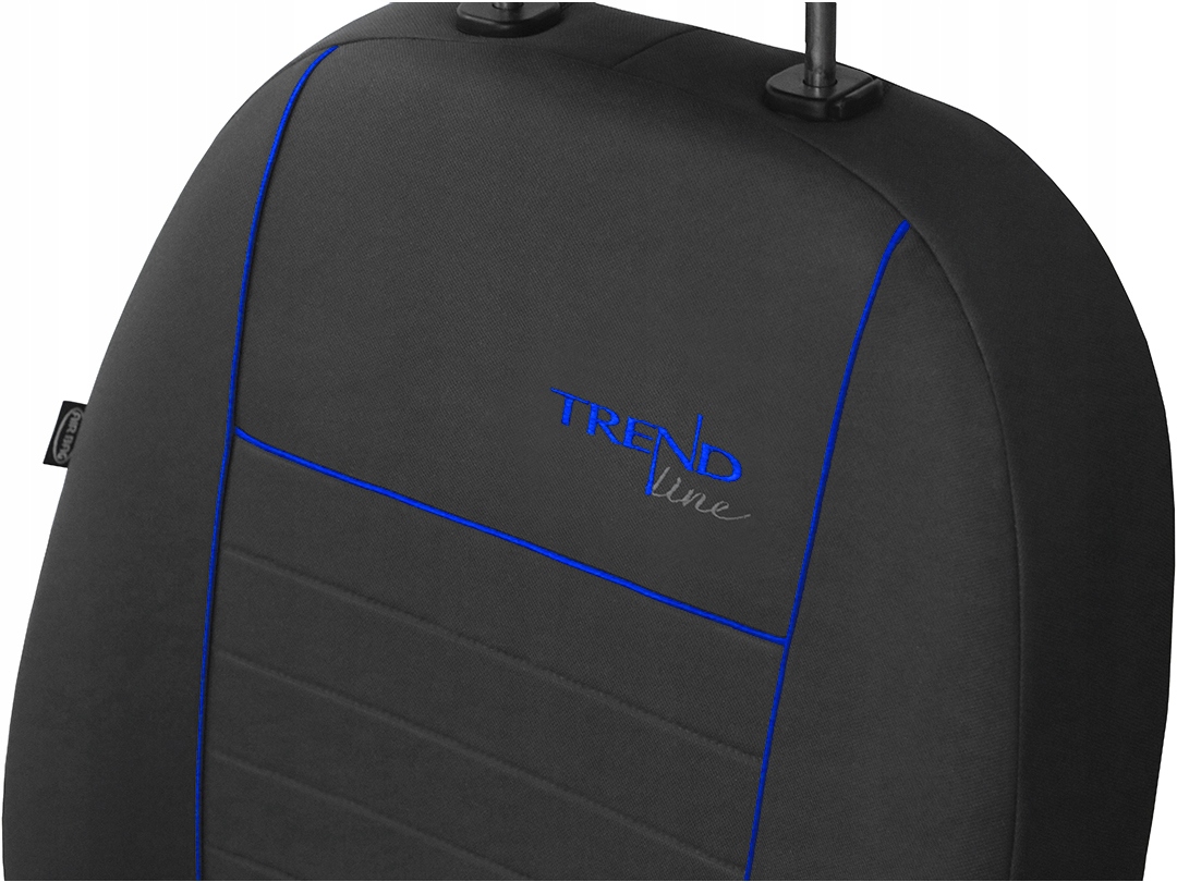 POKROWCE MIAROWE NA FOTELE CHEVROLET CAMARO VI 1+1 Kolor popielaty