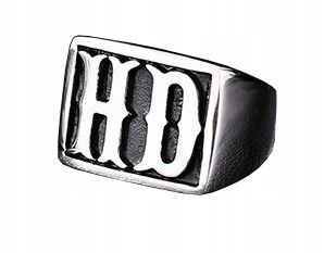 

sygnet Hd Harley srebrny srebro 22 gramy masywny