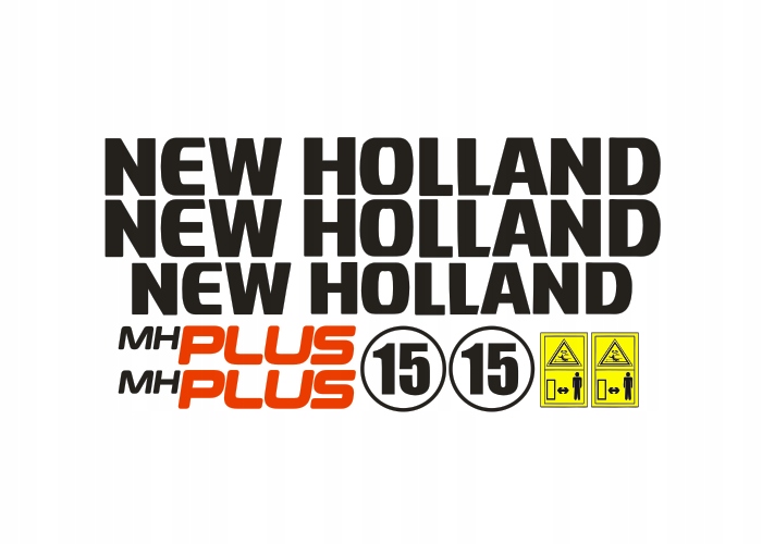 Samolepky New Holland Mh Plus