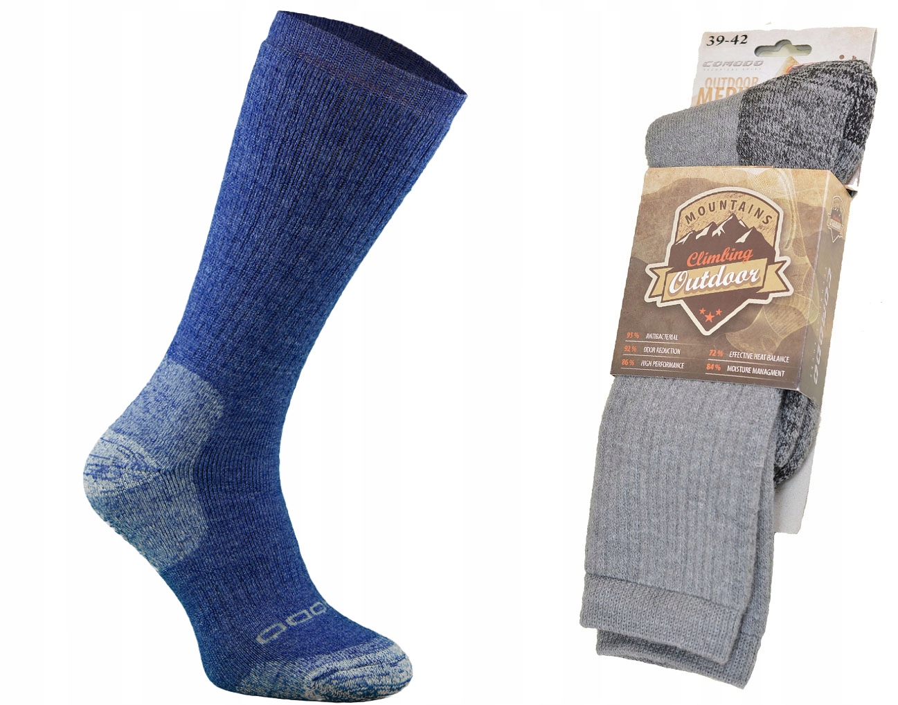 

Trekkingowe Stwa Medium Wełna Alpaka Merino n4346