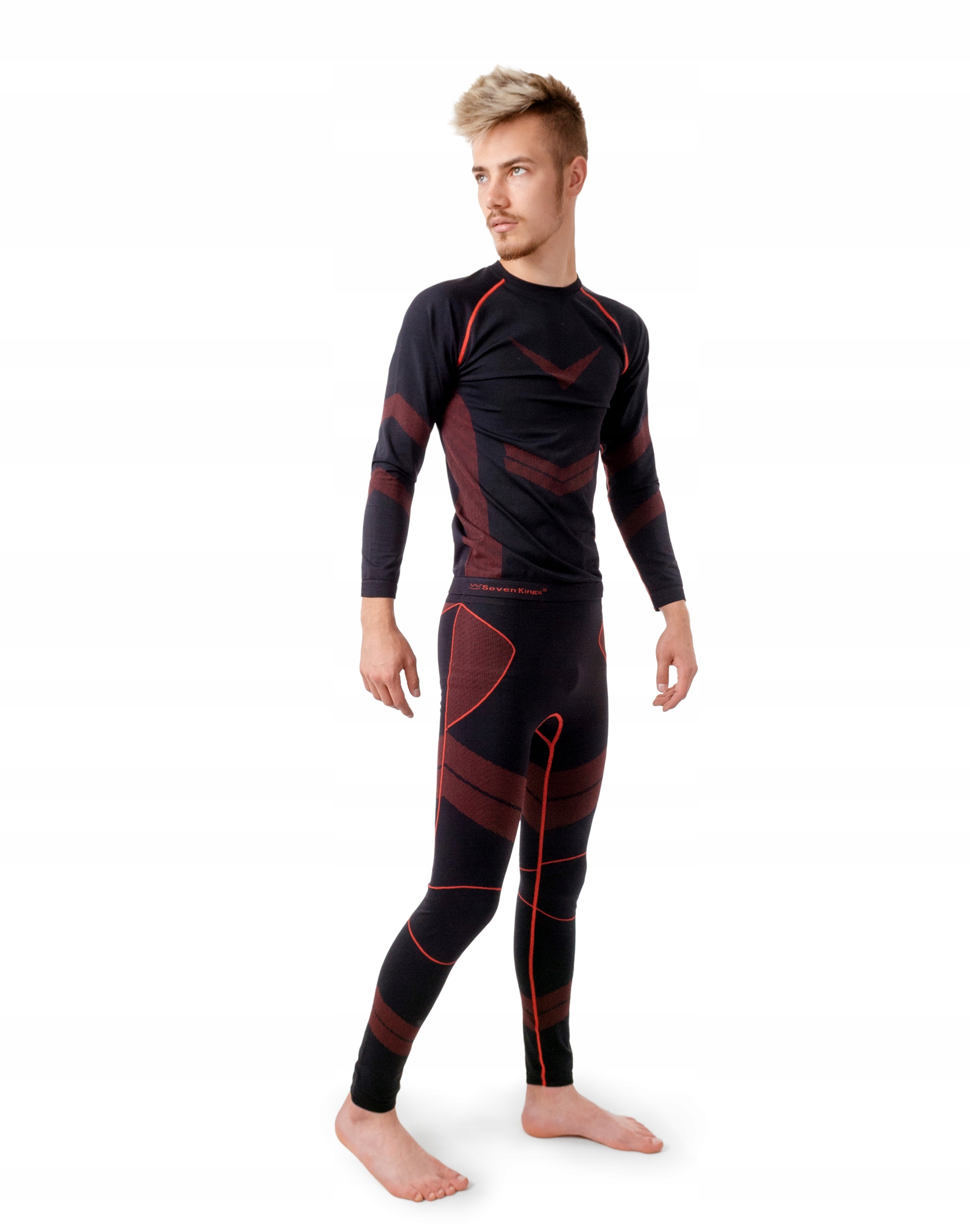 Termoaktivní sportovní termoaktivní spodní prádlo Pánské tričko kalhoty Sk XL/XXL
