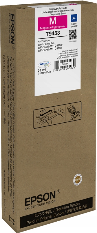 

Epson Tusz T9453 Magenta do WF-C5790 C13T945340