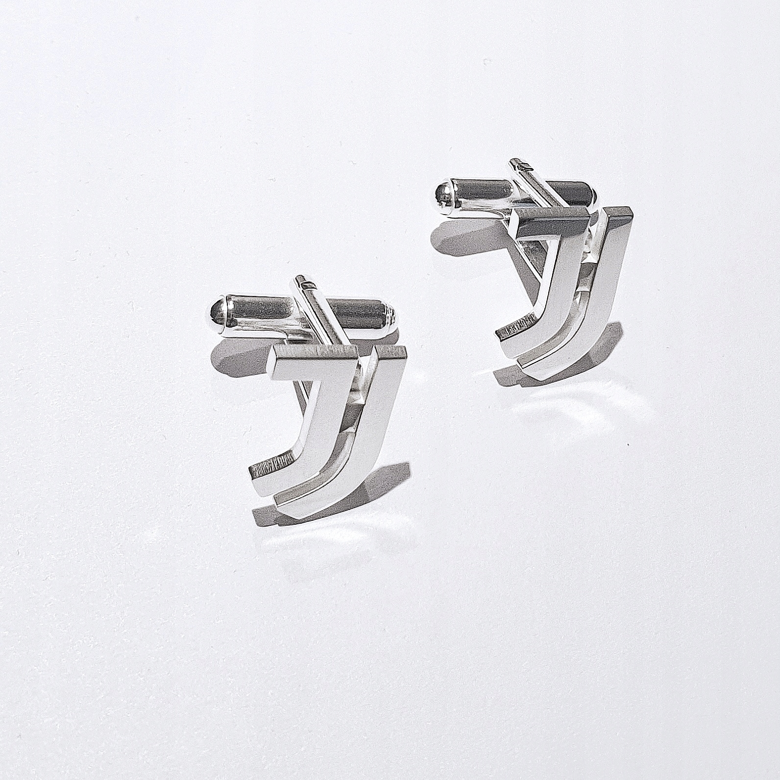 Spinki do koszuli mankietów Juventus srebro