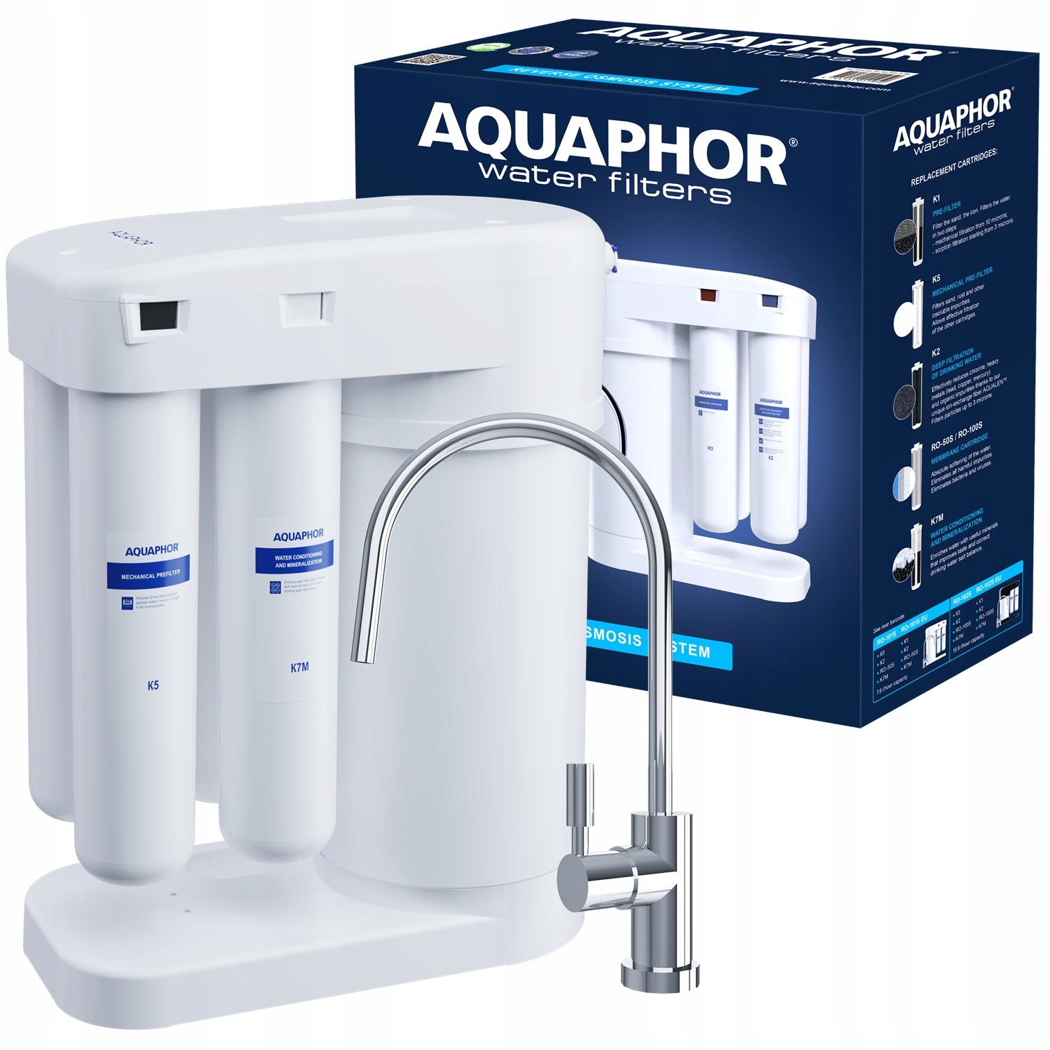 OSMOZA FILTR WODY AQUAPHOR MORION BPAFREE + GRATIS Marka Aquaphor
