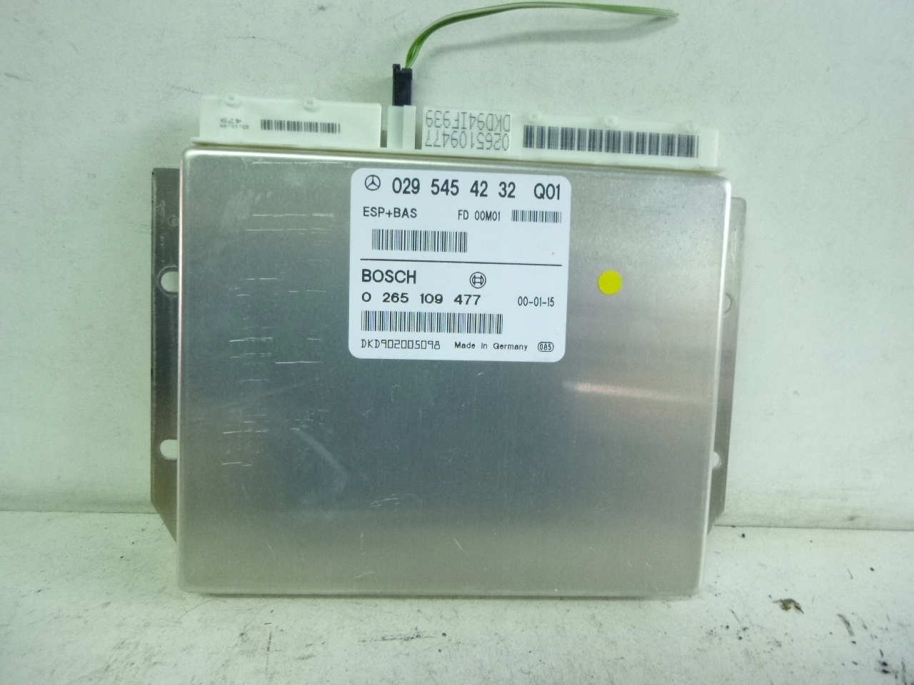 Sterownik Moduł ESP Mercedes Benz W168 0295454232