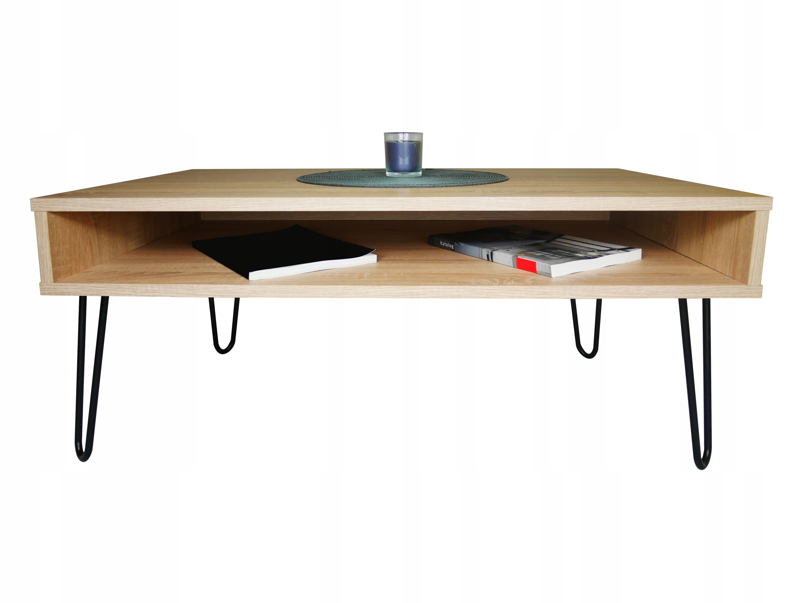 

Stolik kawowy sonoma w stylu loft ,nowoczesnym