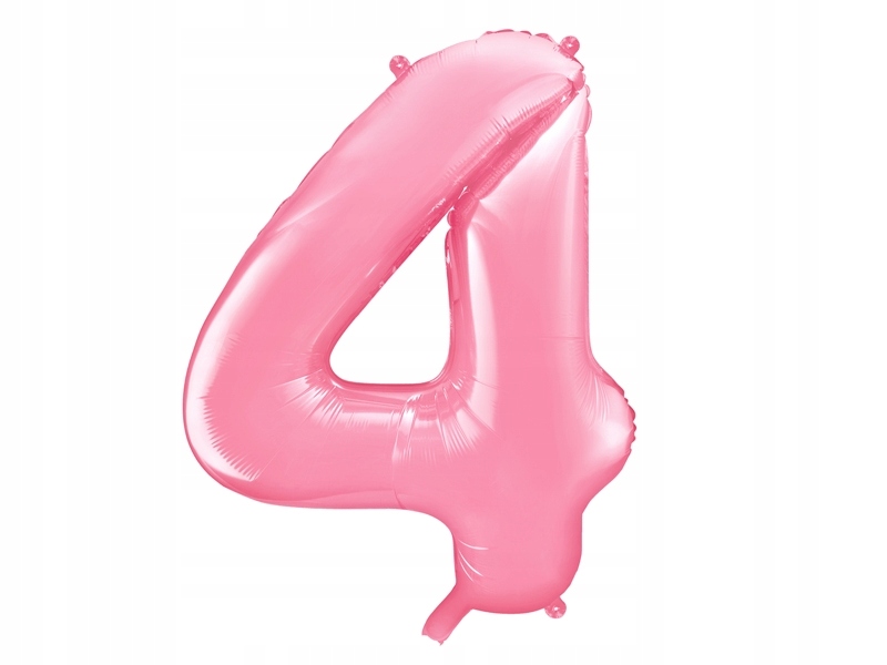 

Balon foliowy Cyfra 4 różowa 86 cm