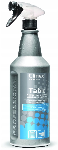 

Clinex Table 1L! Do Mycia Blatów I Urządzeń Kuchni