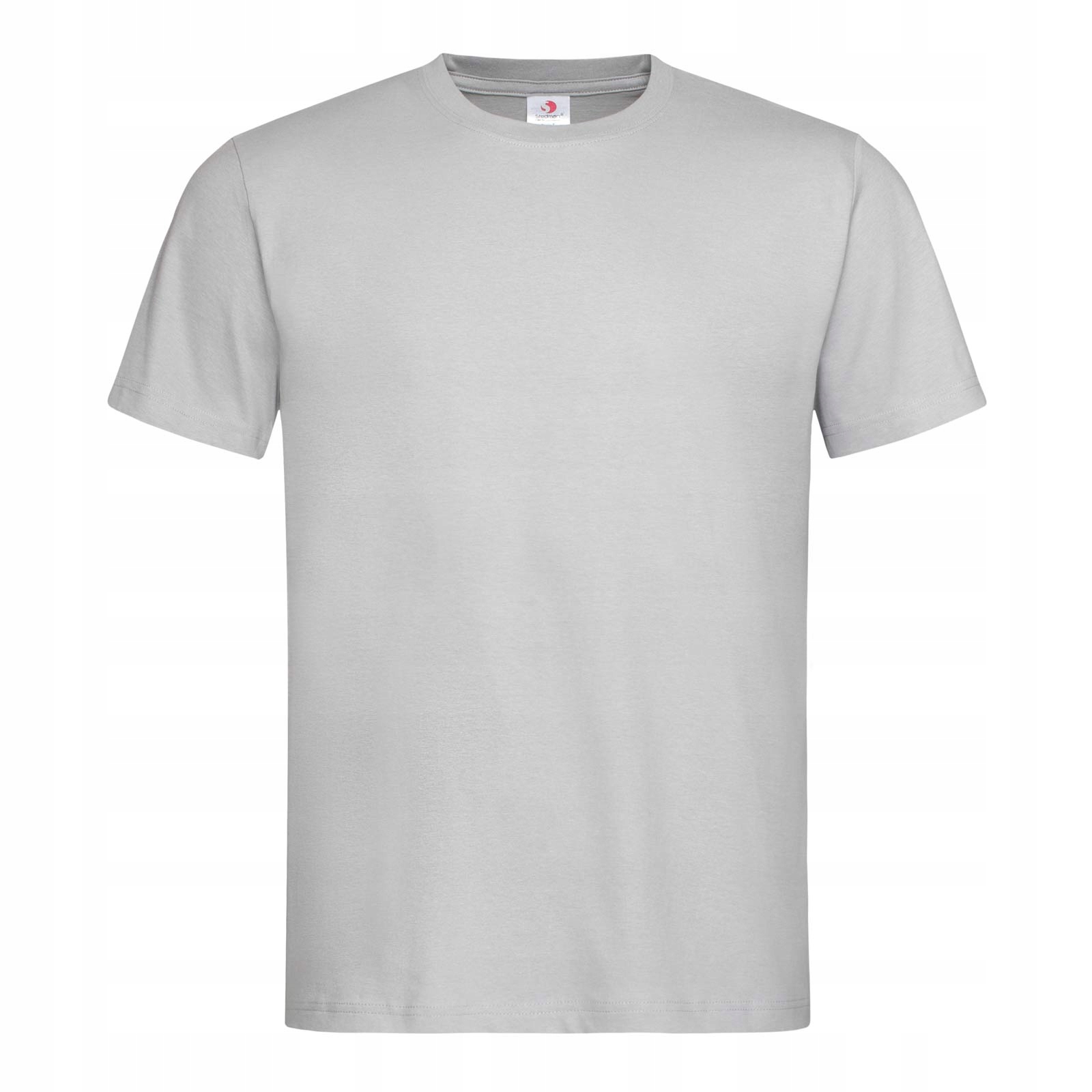 

Koszulka T-shirt Krótki Rękaw Szara Męska Roz. XXL