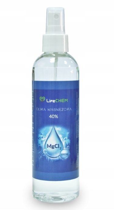 

Oliwa Magnezowa 40%Chlorek Magnezu 250ml|LifeCHEM|