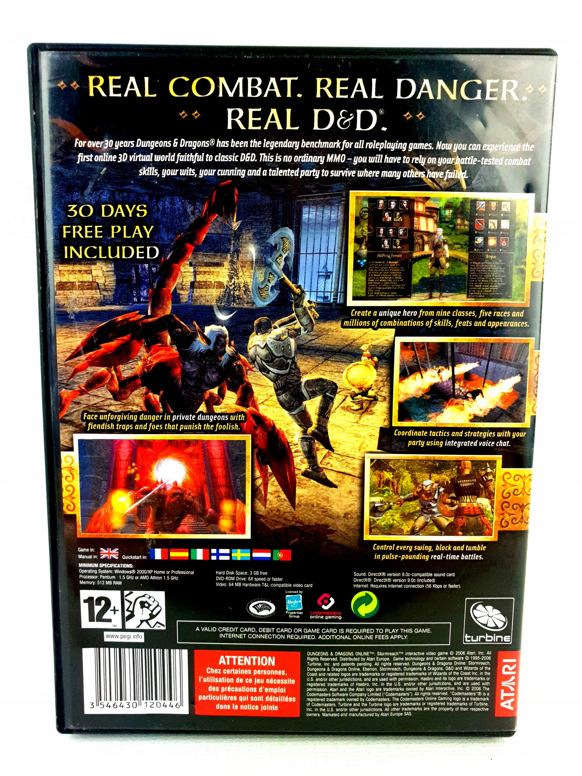 PUDEŁK DUNGEONS DRAGONS ONLINE STORMREACH BEZ GRY Tematyka, motyw PUDEŁK DUNGEONS DRAGONS ONLINE STORMREACH BEZ GRY