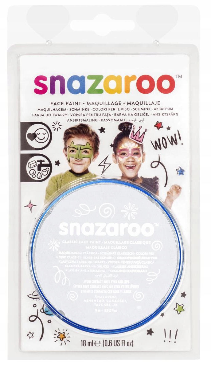 

Snazaroo Farba Farbki Do Twarzy 18ml Biały