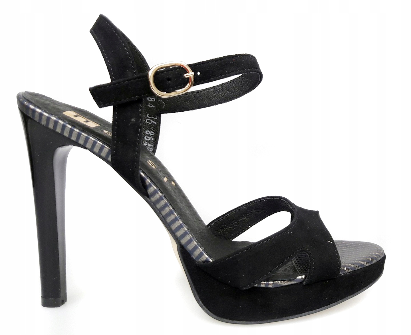 Sandály Nessi 18384 Black r36