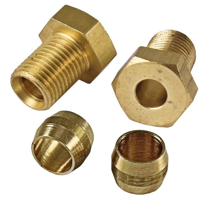 DOCISK + BARYŁKA RURKI MIEDZIANEJ FI 6mm ZESTAW