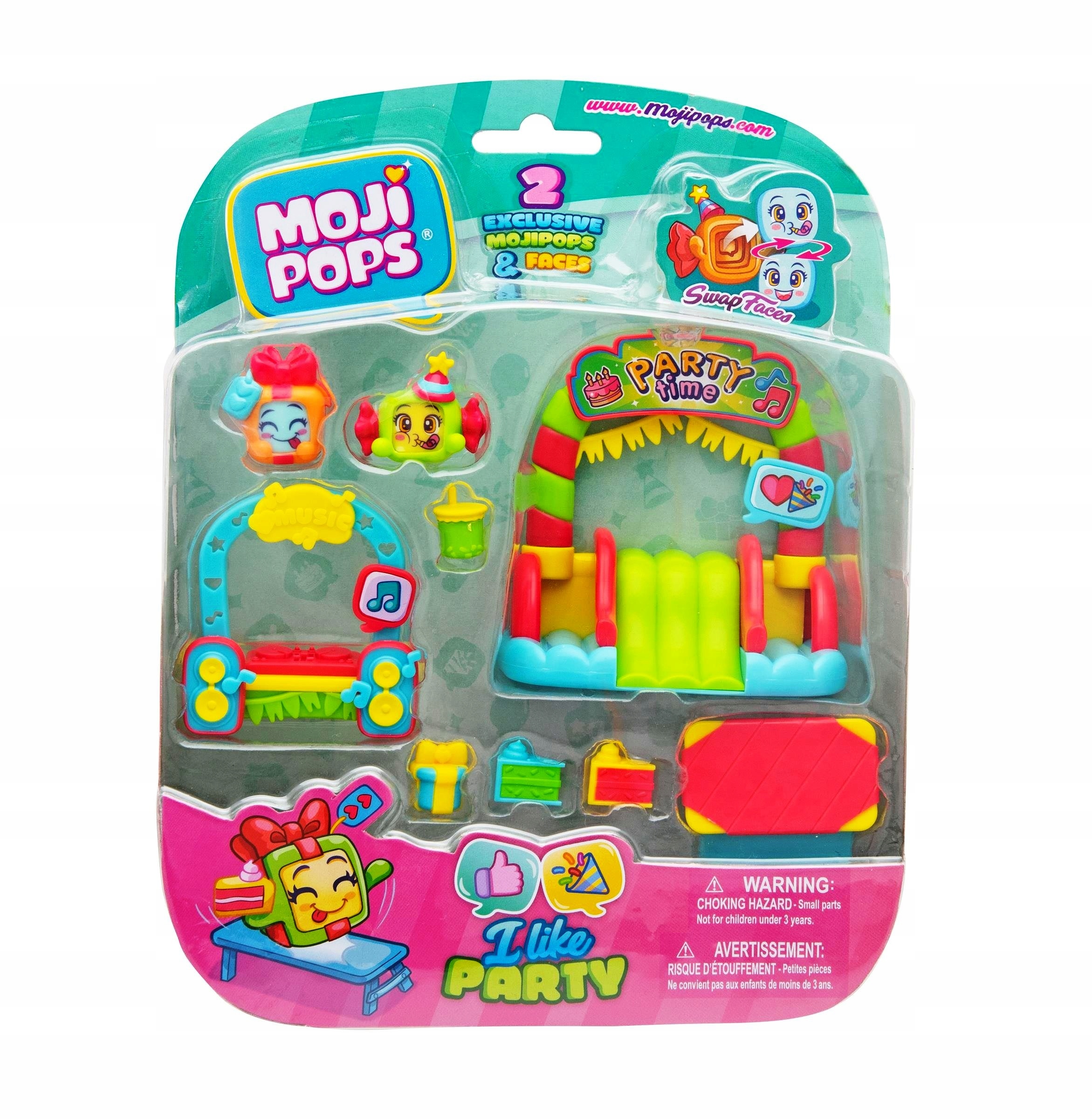 

Moji Pops Figurka z akcesoriami Party 008249