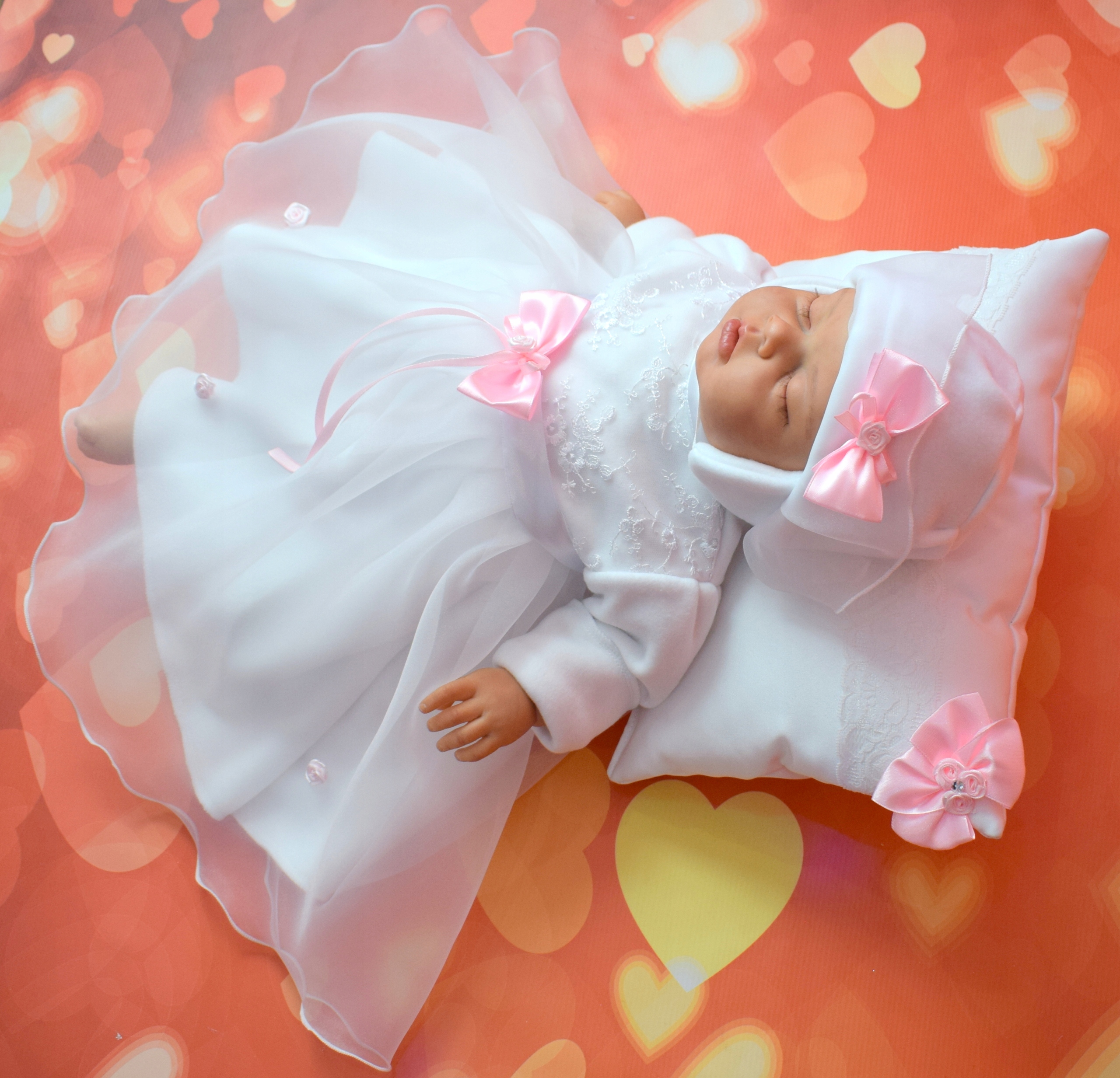 5 cz PrOmOcJA Komplet do CHRZTU 74-80 JESIEŃ ZIMA Marka Inna marka