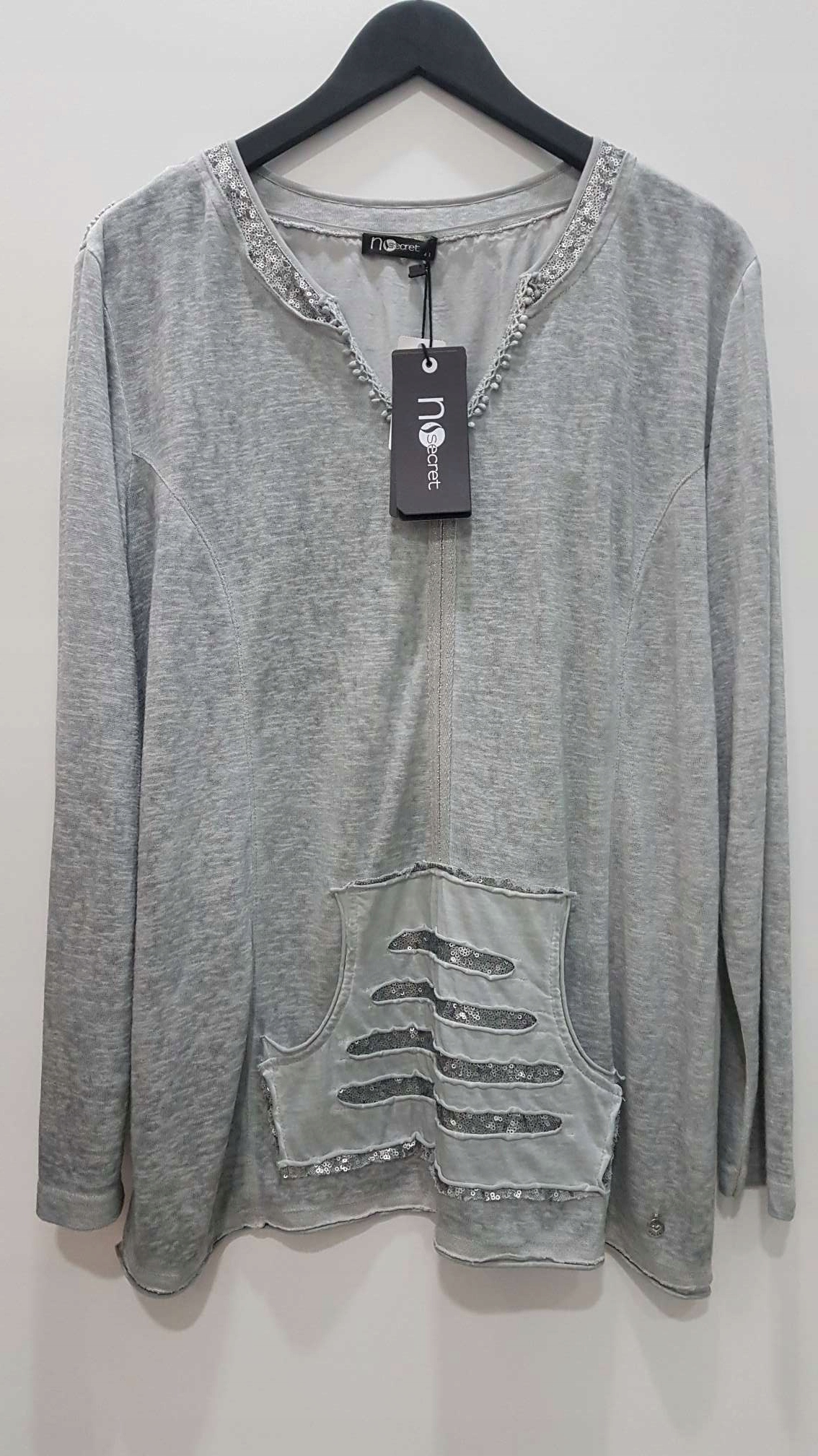 NO SECRET duże rozmiary SWETER R.48 (124cm) Płeć kobieta