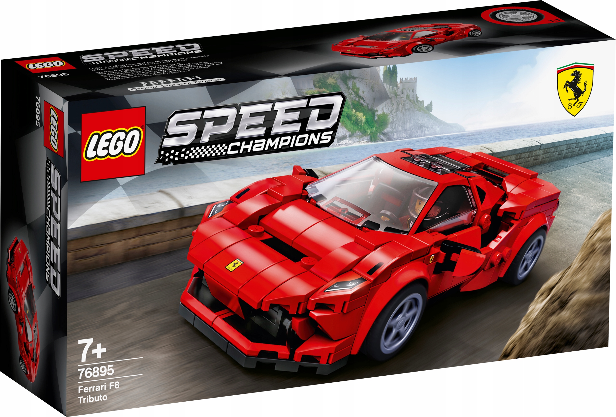LEGO SPEED CHAMPIONS Ferrari F8 Tributo 76895