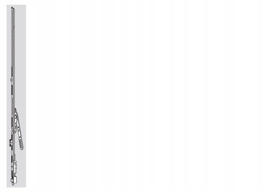 Okucie, Zasuwnica środkowa ROTO Centro GR 2065/560 Marka Roto