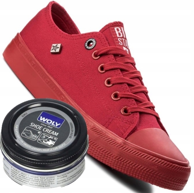 

Trampki Big Star damskie buty Czerwone AA274007