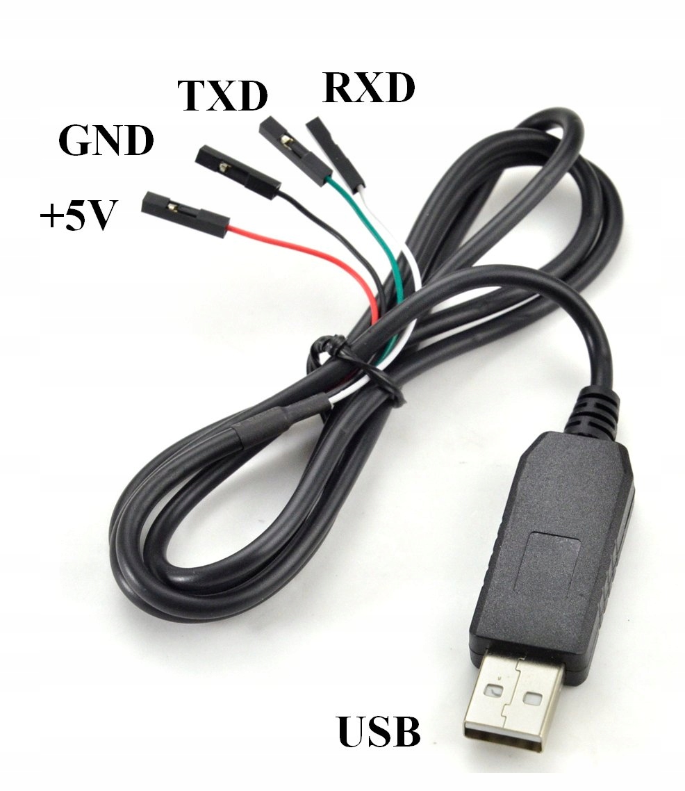 

Konwerter USB-UART/RS232 przewód 100cm PL2303HX