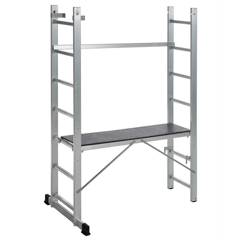 Podest roboczy aluminiowy składany 2x8 MINI rusztowanie aluminiowe — 2