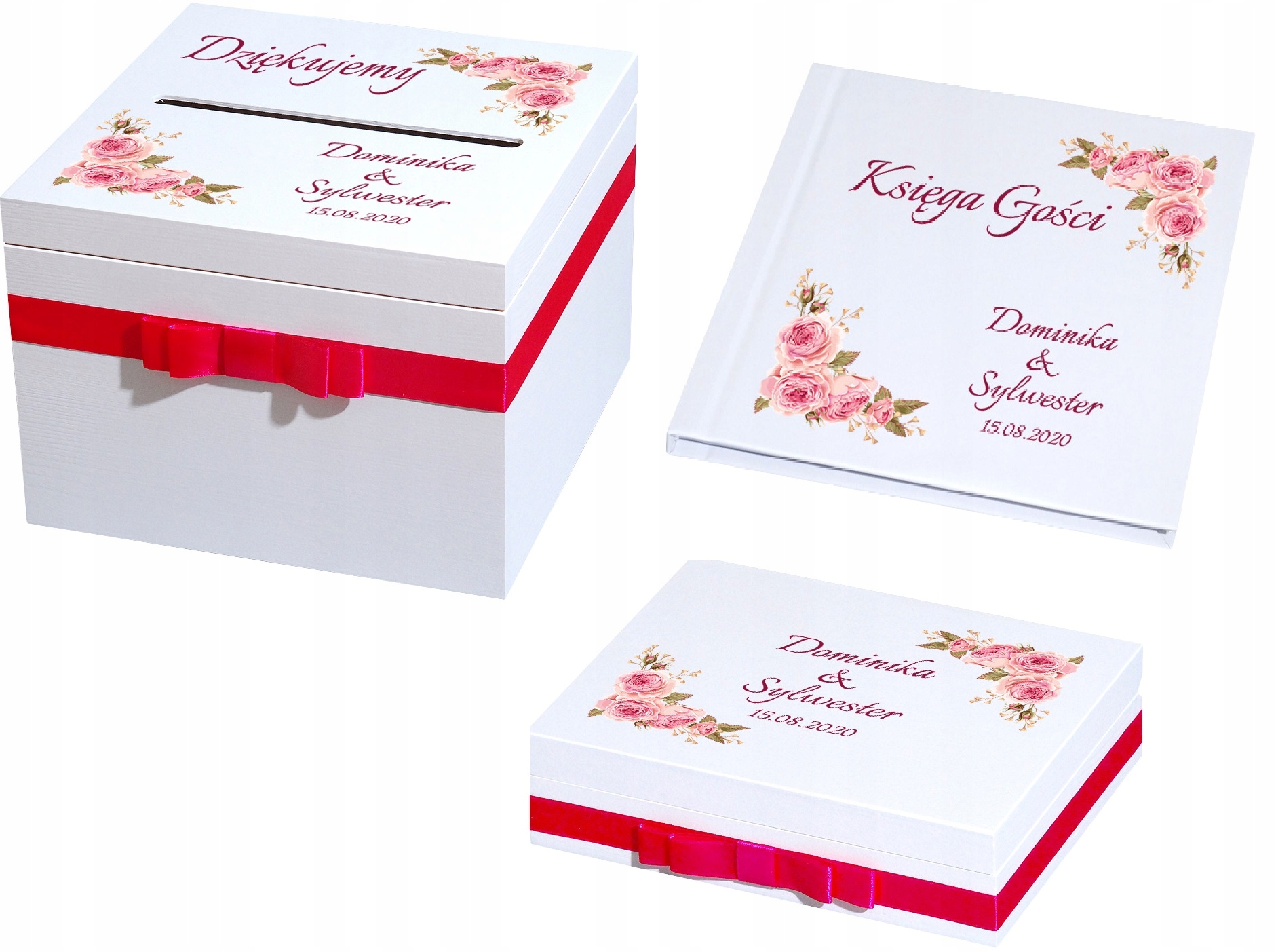 

Pudełko na obrączki koperty księga grafika 118-120