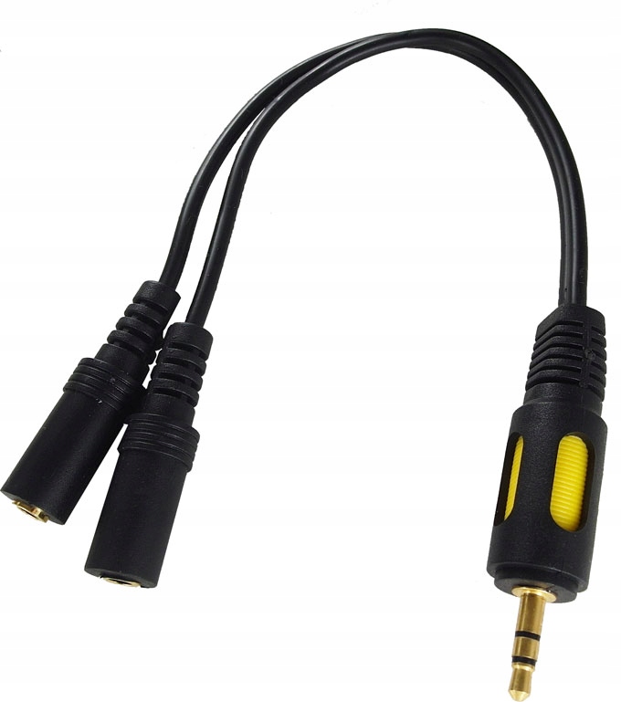 

rozgałęziacz trójnik wt 2 gn mini jack 3,5