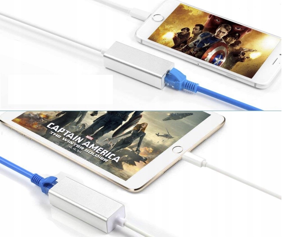 Adapter iPhone iPad Lightning do LAN RJ45 xHP xDelete BootMod Kod producenta ADLIGLAN_EU