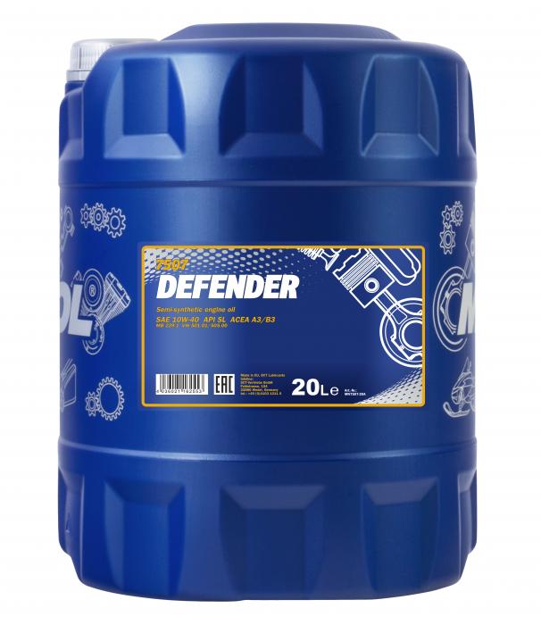 

Olej Mannol Defender 10W40, 20 L
