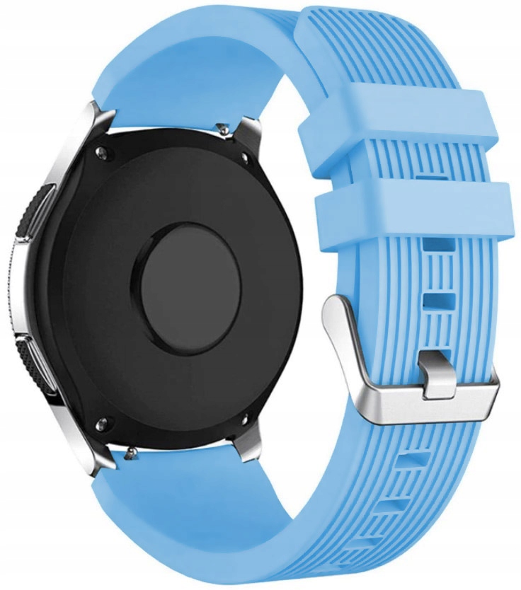 BŁĘKITNY PASEK SILIKONOWY SAMSUNG GEAR S3 + SZKŁO Kod producenta 5060875555147