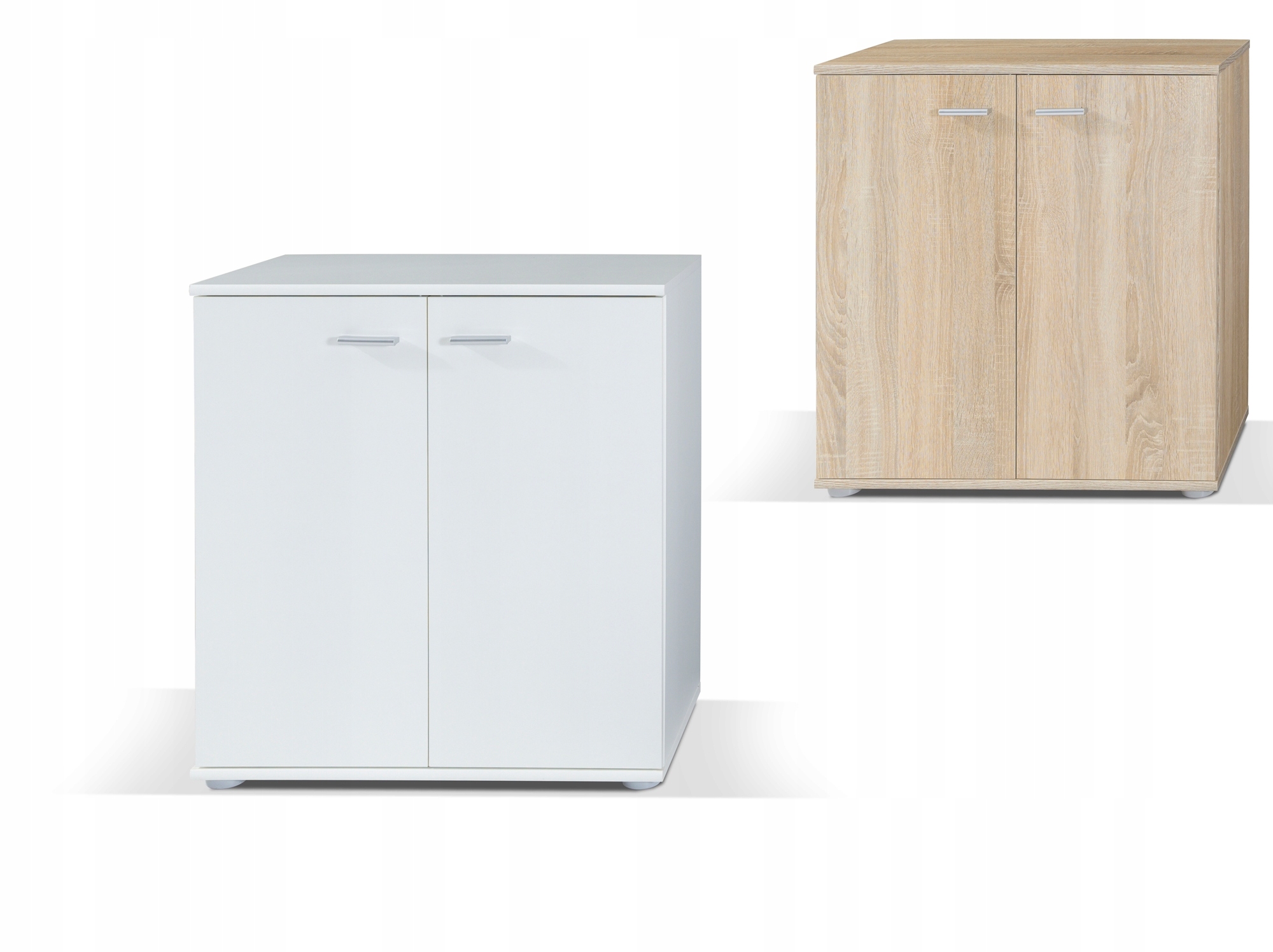 Meblościanka Oskar + Komoda Odi 3 *biały* Kolor mebla biały