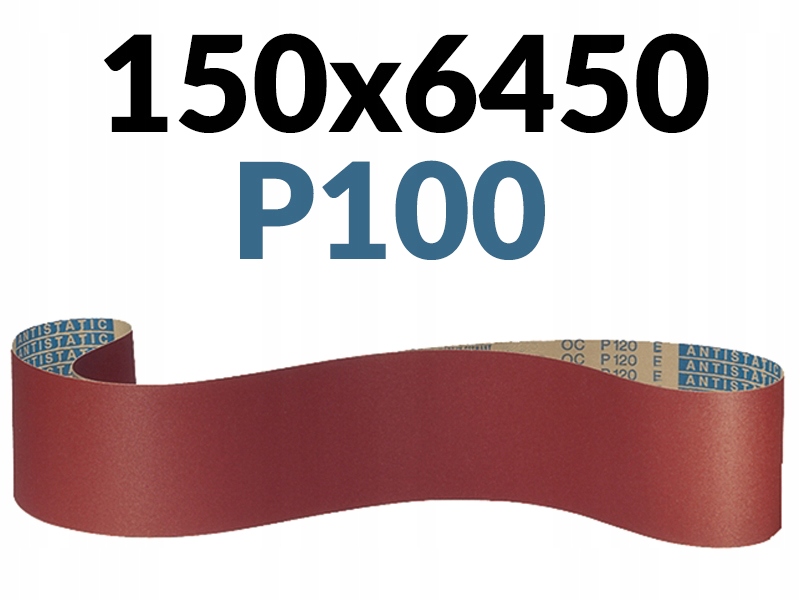 

Klingspor PS18E Pas Taśma 150x6450 P100 Drewno