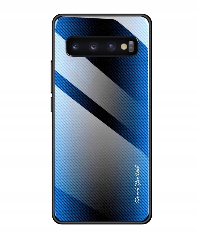 

Etui Szklane Do Samsung S10 Plus Carbon Glass Case