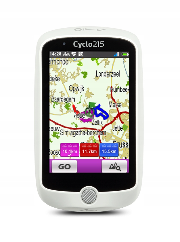 MIO CYCLO 215 NAWIGACJA ROWEROWA FULL EUROPE ANT+