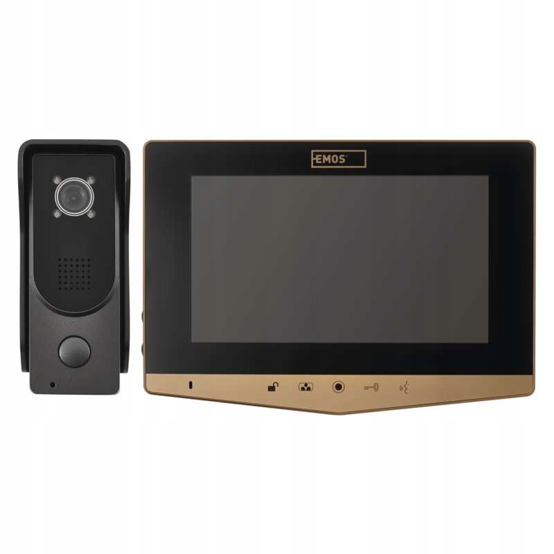 

Wideodomofon LCD 7'' Kolor Drzwi+br+interkom H2031