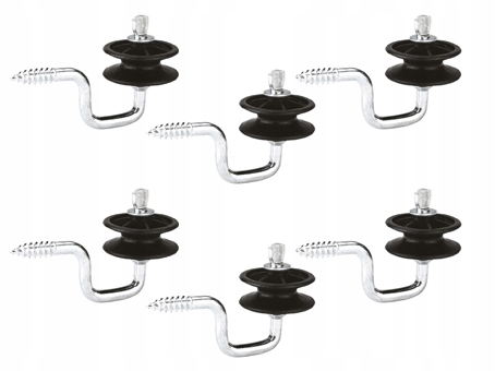 

Izolator narożny do plecionki linki 6szt pastucha