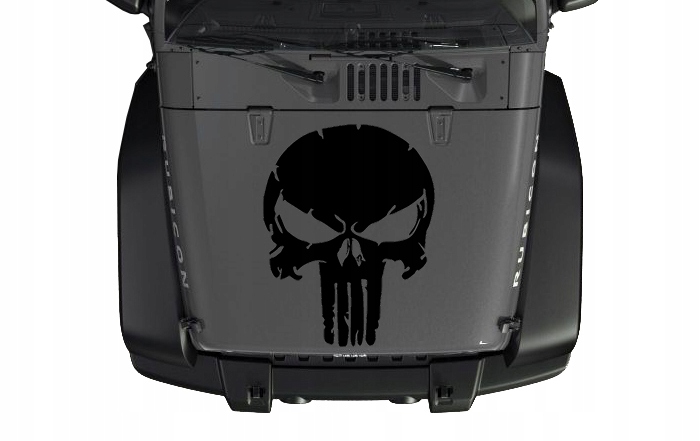 

Naklejka Na Maskę Jeep Punisher 56x43 cm
