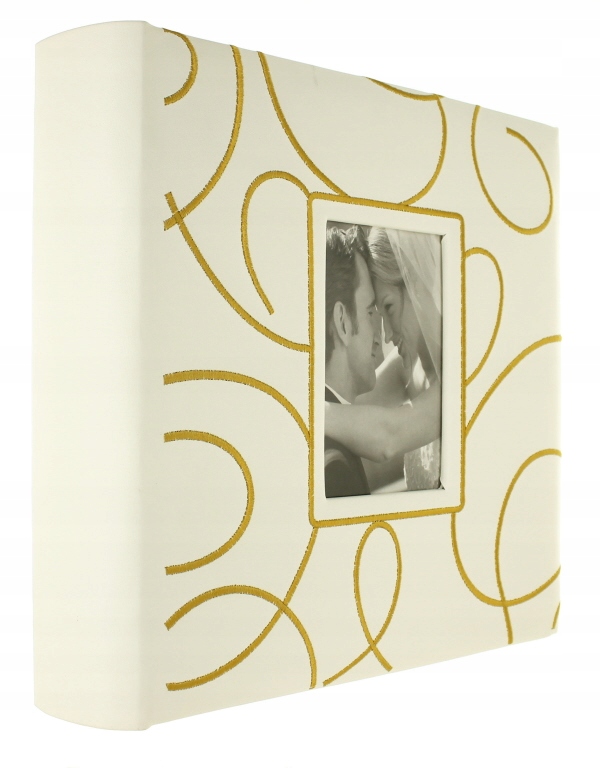 ALBUM NA ZDJĘCIA WKLEJANE 100 STRON KREM PERGAMIN