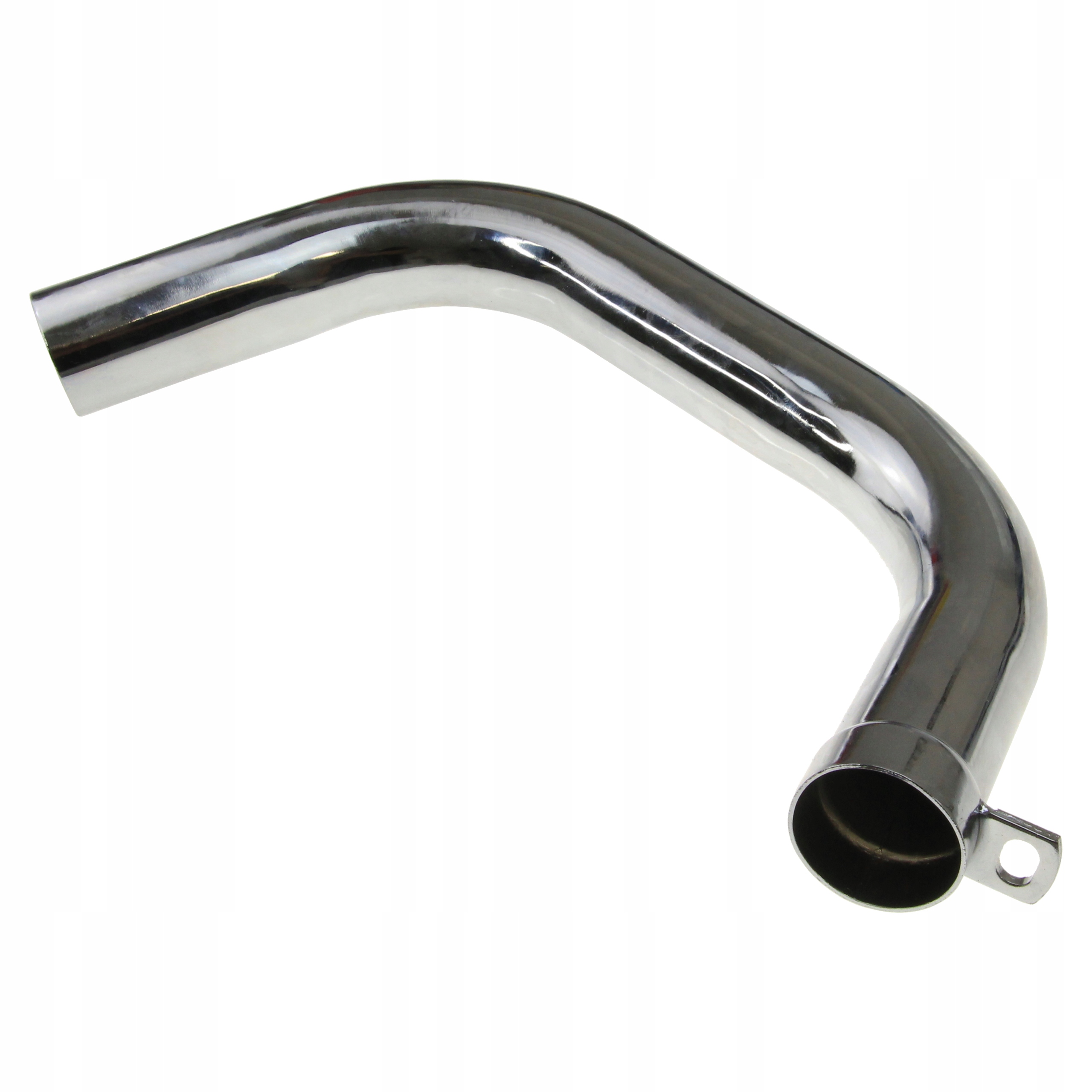 KOLANKO WYDECHOWE TŁUMIKA CHROM WSK 175 KOBUZ