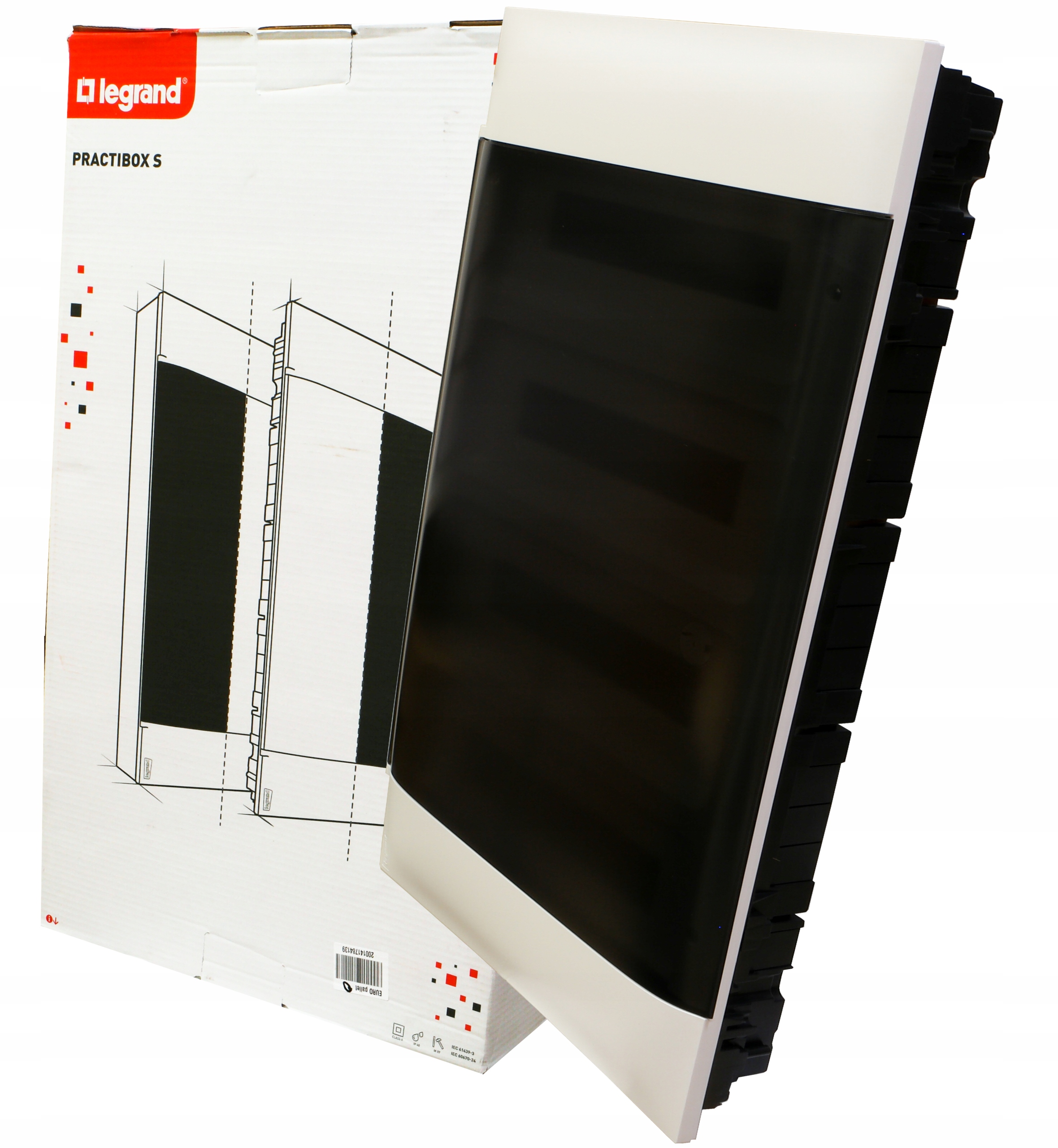 Podomítkový rozvaděč 4x18 S-36 N+pe dveře 137379