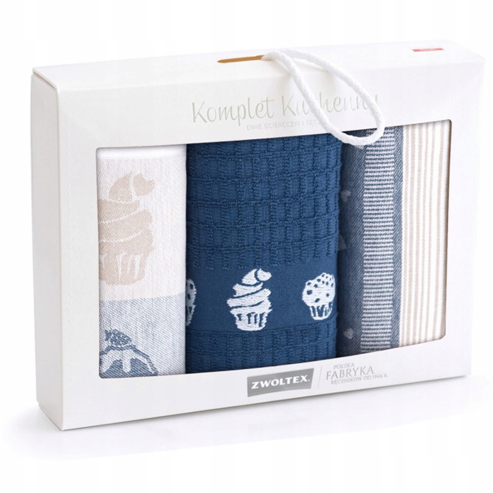 

Komplet ściereczek kuchennych Zwoltex mufinindygo
